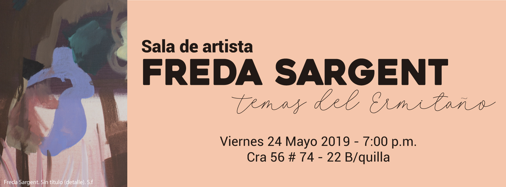 Sala de Artista Freda sargent. Temas del ermitaño